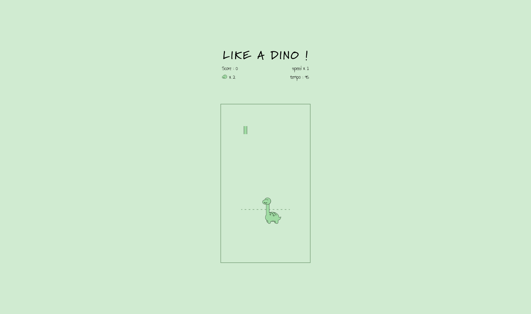 Like A Dino!” project home page